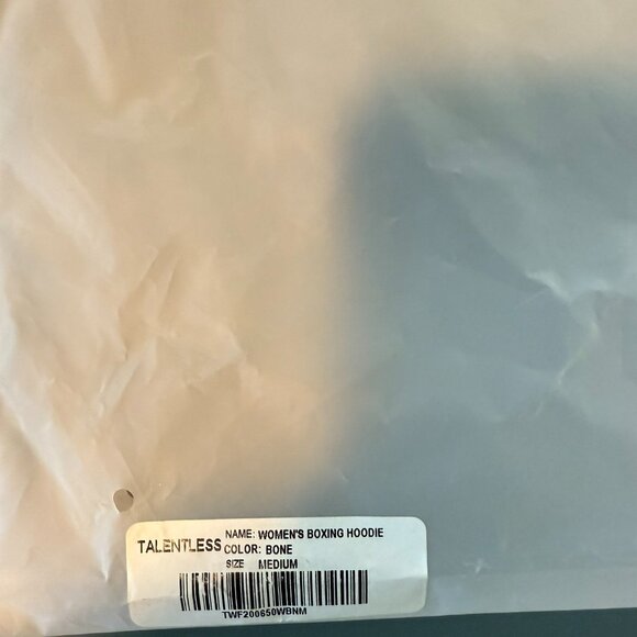 Talentless Cropped Boxing Style | NWT | Cream Neutral | Size M - Picture 5 of 5